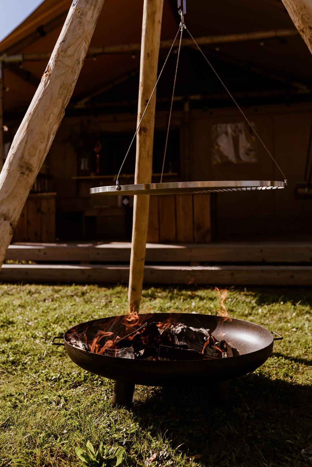 Luxe glamping tent Bant Eksteriør billede