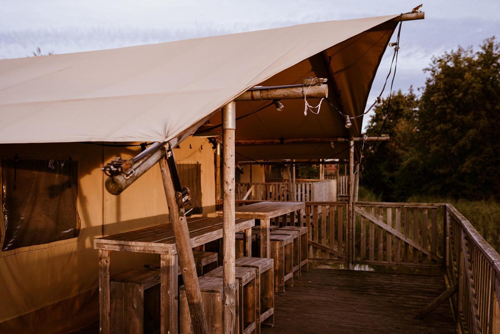 Luxe glamping tent Bant Eksteriør billede