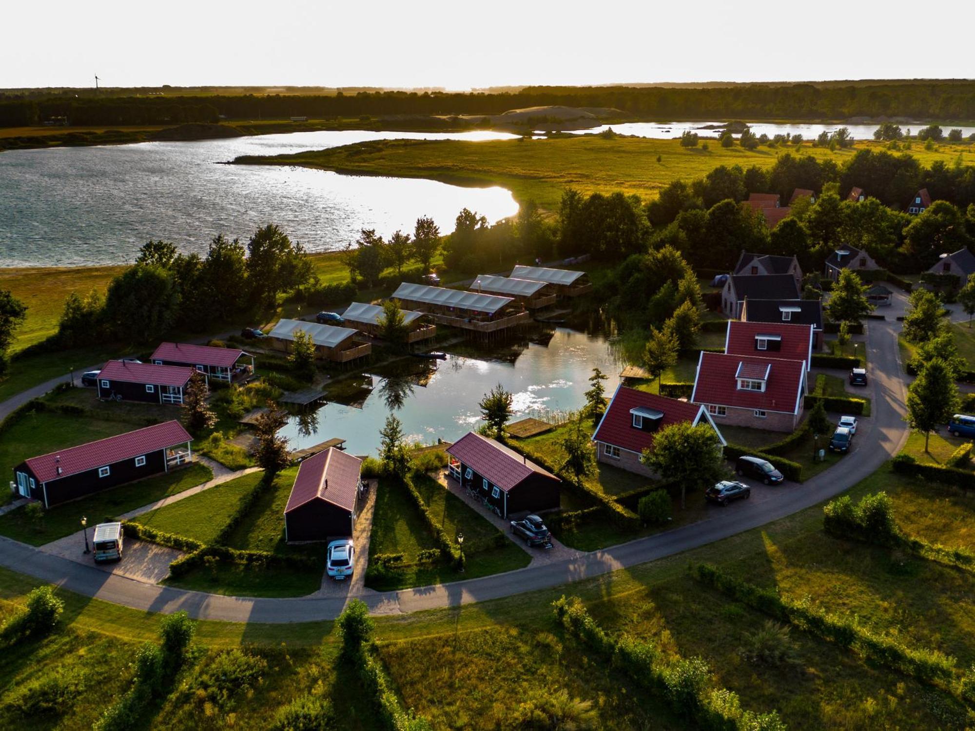 Luxe glamping tent Bant Værelse billede