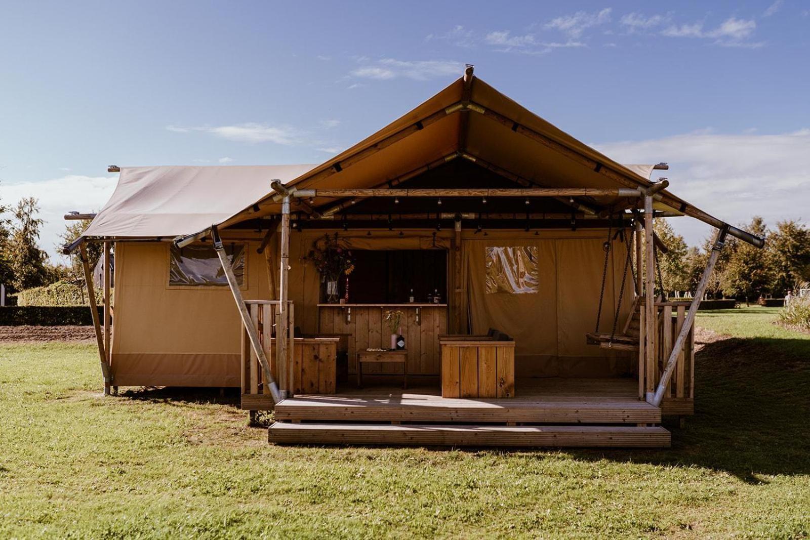 Luxe glamping tent Bant Værelse billede