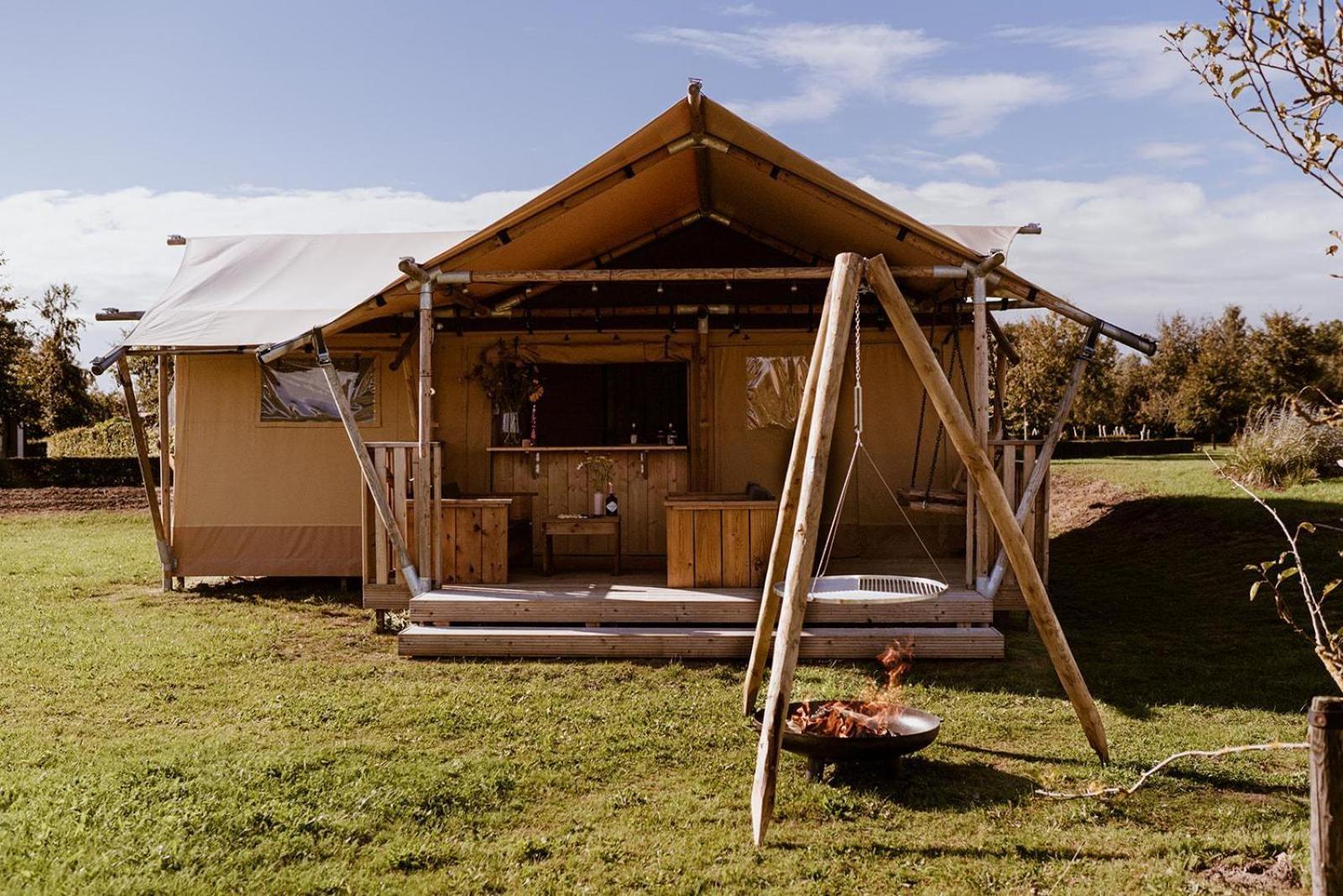 Luxe glamping tent Bant Værelse billede