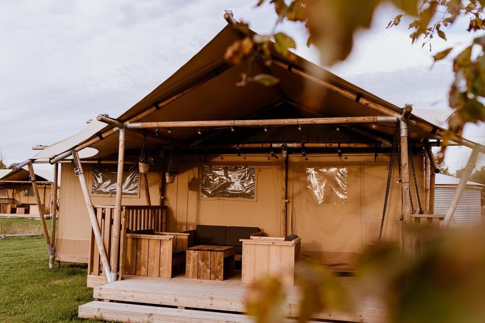 Luxe glamping tent Bant Værelse billede