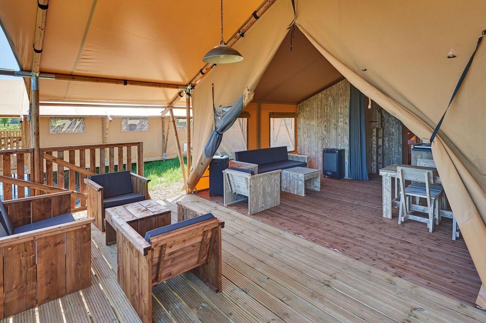 Luxe glamping tent Bant Værelse billede