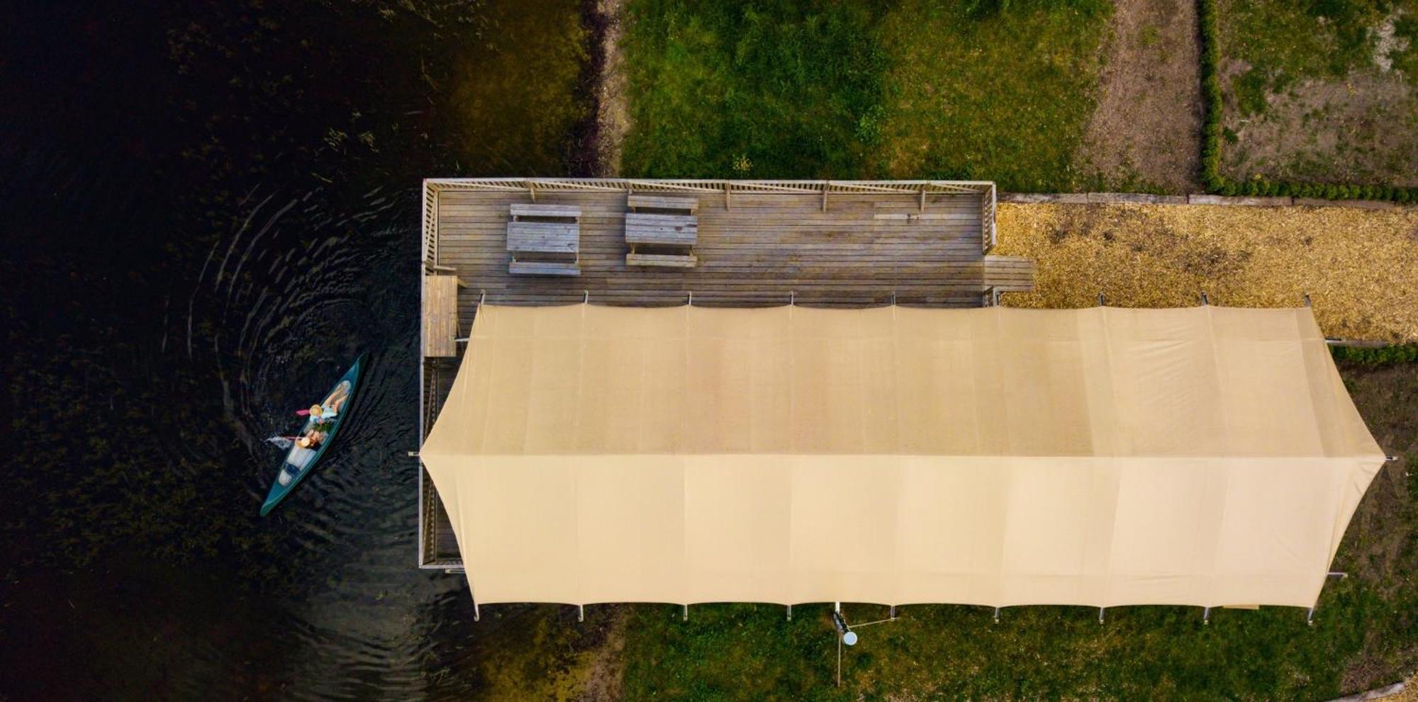 Luxe glamping tent Bant Værelse billede