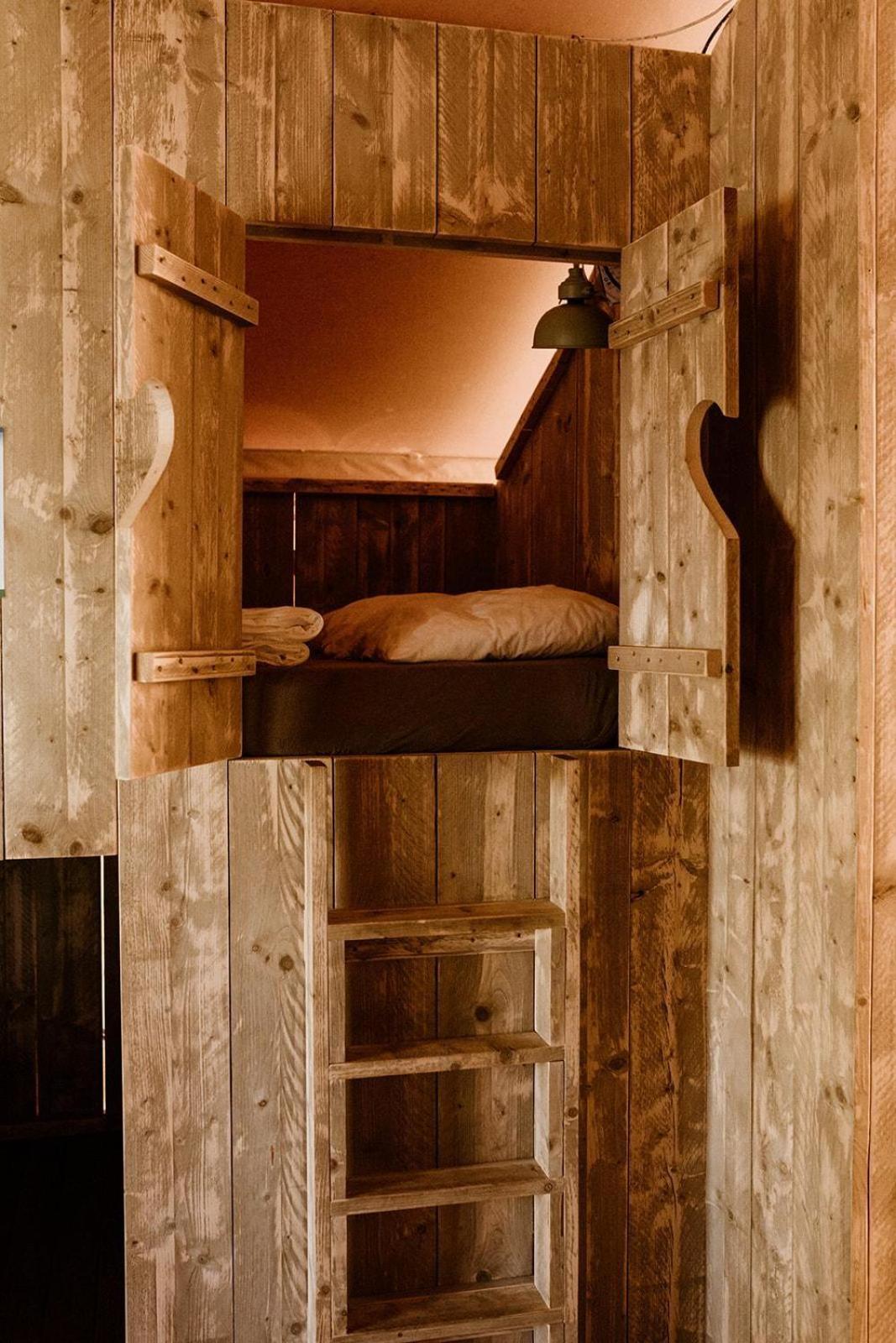 Luxe glamping tent Bant Værelse billede