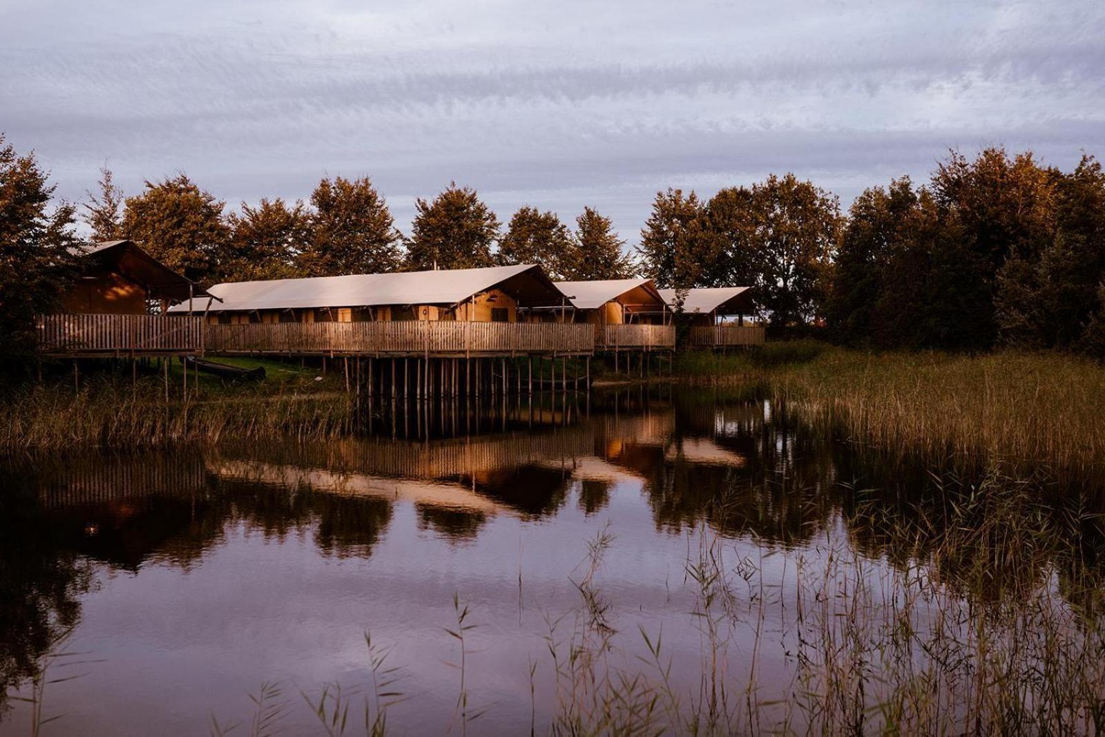 Luxe glamping tent Bant Værelse billede