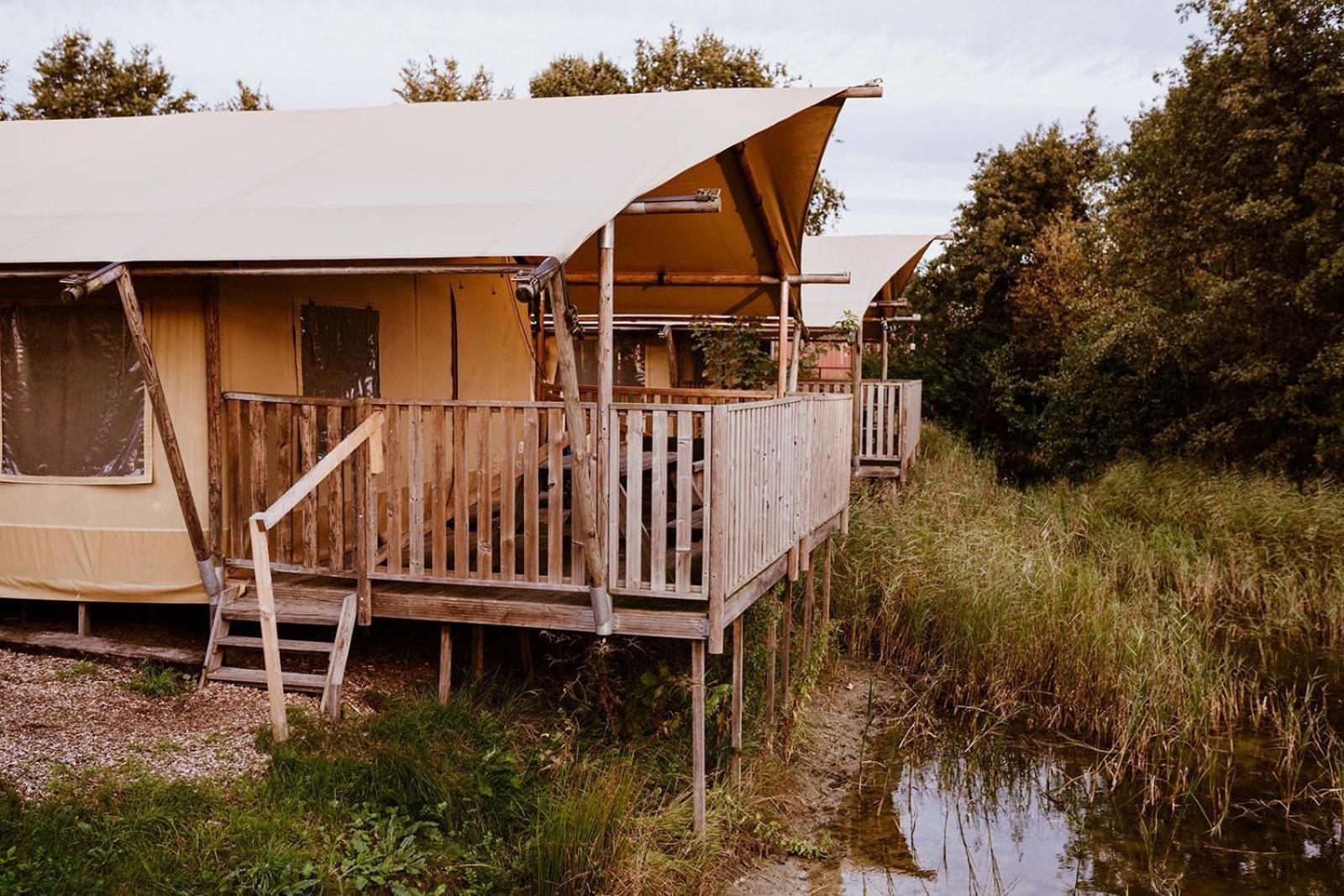 Luxe glamping tent Bant Værelse billede